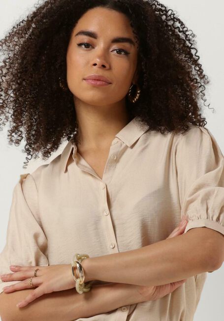 Beige ANOTHER LABEL  LIERRE SHIRT S/S0 - large