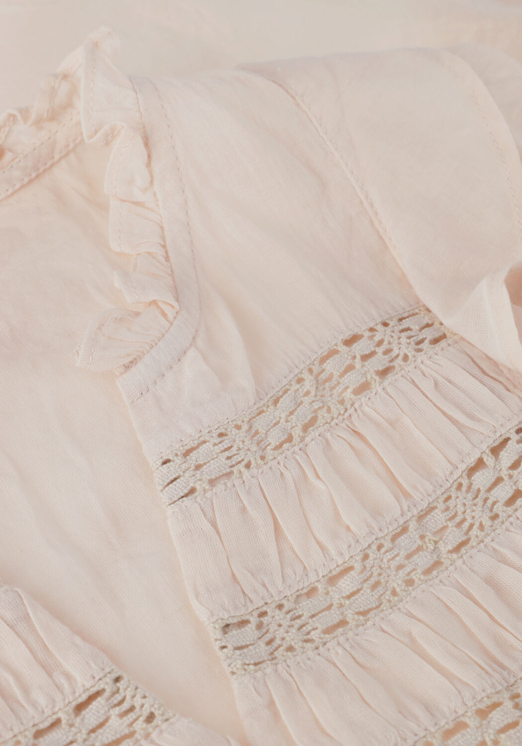 NOTRE-V Haut VOILE TOP SHORT SLEEVES &Eacute;cru - large