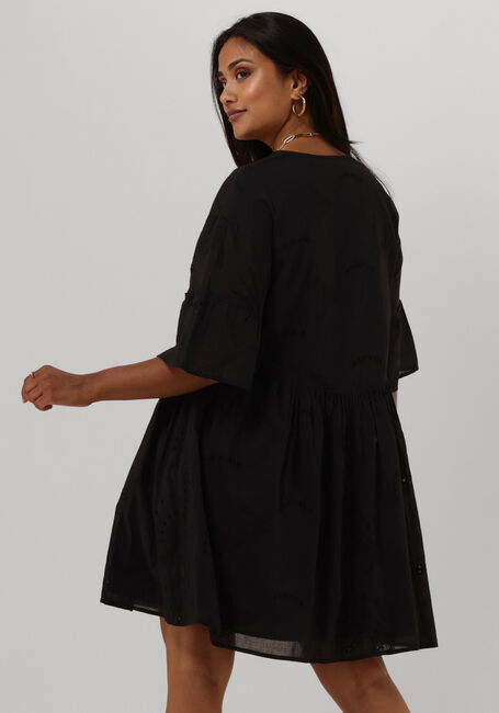 ALIX THE LABEL Mini robe LADIES WOVEN BRODERIE A-LINE DRESS en noir - large