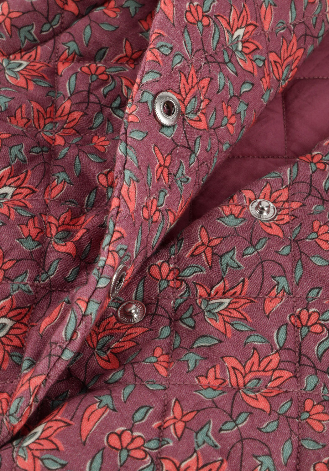 PETIT BLUSH Jack BOMBER JACKET Bordeaux - large