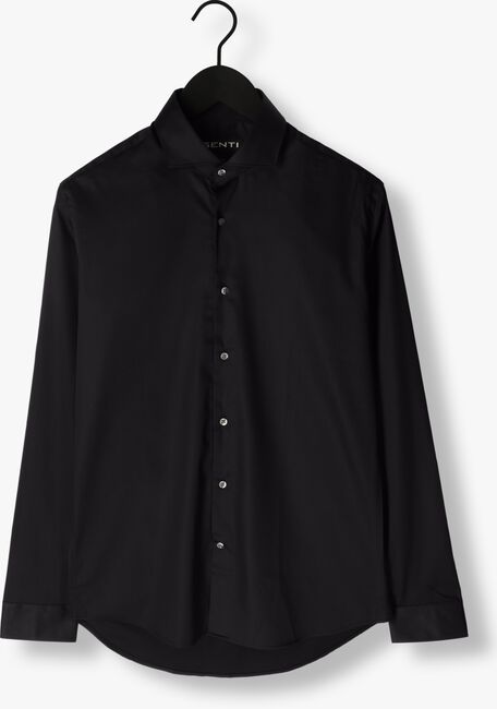 Zwarte GENTI Klassiek overhemd S0009-1109 - large