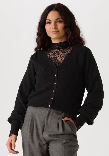 Zwarte JANSEN AMSTERDAM Vest FN261 VEST BELLE - large