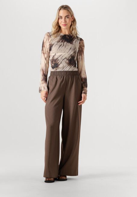 Multi NEO NOIR  LENIDA FADED MESH BLOUSE - large