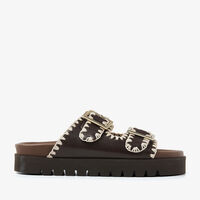Bruine VIA VAI Slippers RAE TAARA - medium