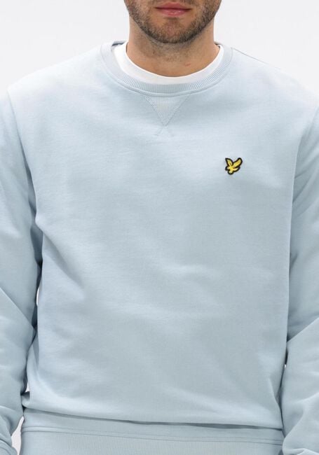 LYLE & SCOTT Chandail CREW NECK SWEATSHIRT Bleu clair - large