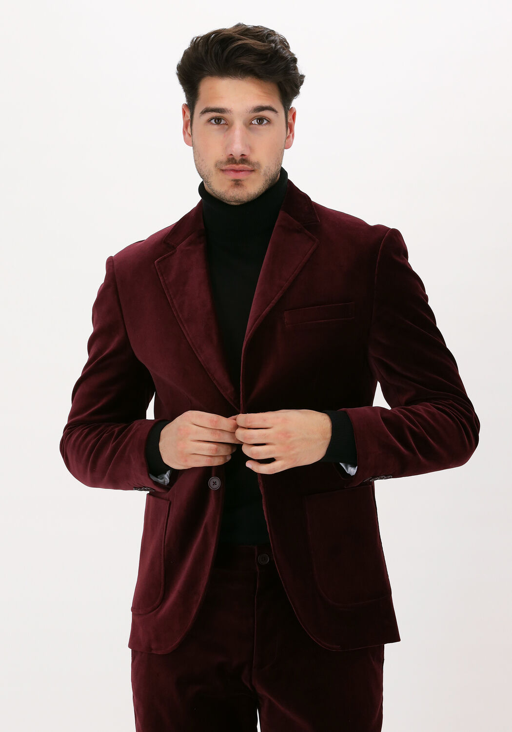 Blazer bordeaux sale homme