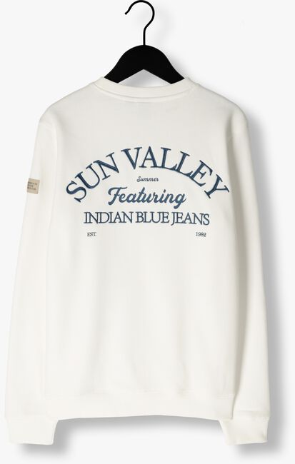 Witte INDIAN BLUE JEANS Sweater SWEATER SUN VALLEY - large