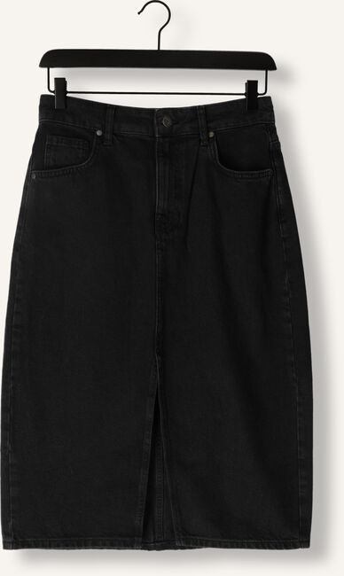 Zwarte OBJECT Midirok OBJHARLOW MIDI DENIM SKIRT Zwarte OBJECT Midirok OBJHARLOW MIDI DENIM SKIRT - large