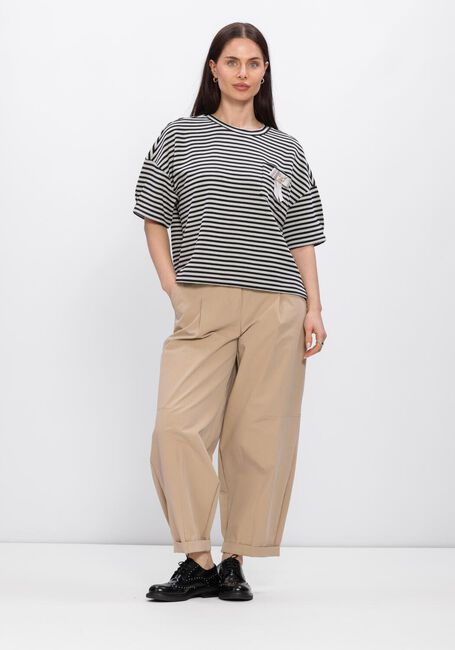 SUMMUM T-shirt TOP STRIPED SCUBA en noir - large