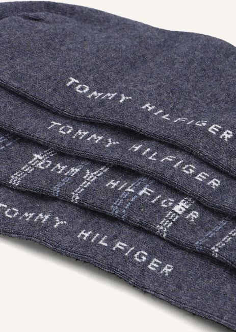 Blauwe TOMMY HILFIGER Beenmode TH MEN SOCK 4P TIN GIFTBOX Blauwe TOMMY HILFIGER Beenmode TH MEN SOCK 4P TIN GIFTBOX - large