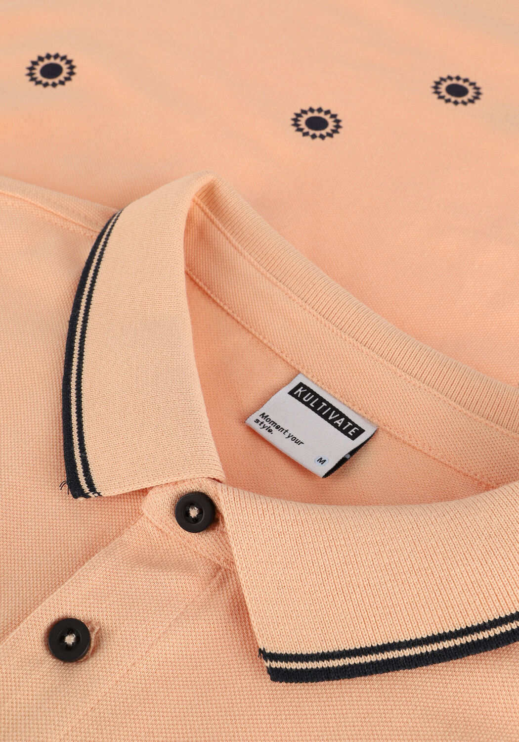 KULTIVATE Polo PL PINK SUN en orange - large