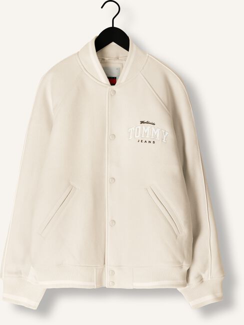 Beige TOMMY JEANS Jack TJM WOOL VARSITY BOMBER Beige TOMMY JEANS Jack TJM WOOL VARSITY BOMBER - large