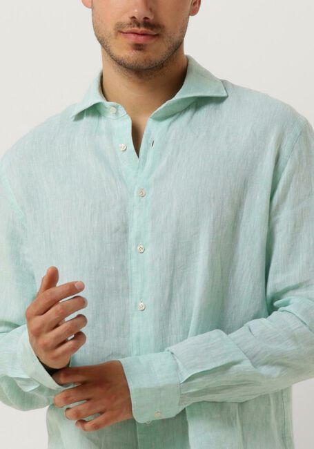 PROFUOMO Chemise décontracté SHIRT X-CUTAWAY SC LINNEN Menthe - large
