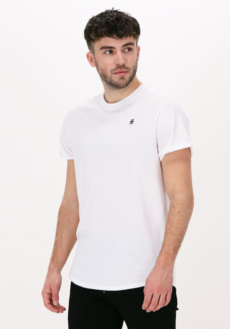 G-STAR RAW T-shirt LASH R T S/S en blanc - large