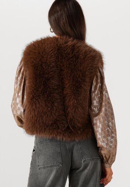 Bruine CIRCLE OF TRUST Gilet GISELLE GILET - large