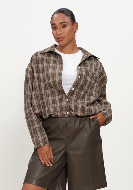 Bruine CIRCLE OF TRUST  YANA BLOUSE - large