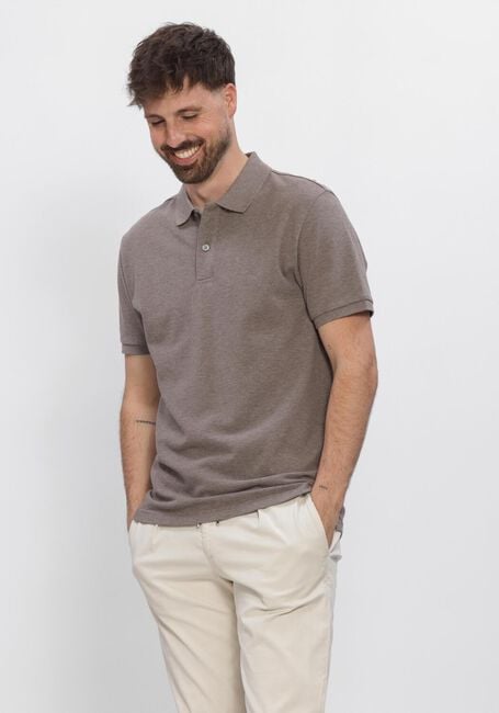Bruine PROFUOMO Polo POLO SS BASIS PIQUE - large