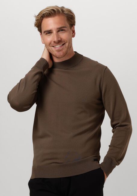 GENTI Pull K1148-3260 en marron - large
