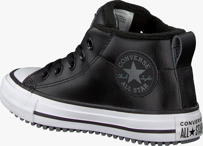 Zwarte CONVERSE Hoge sneaker CHUCK TAYLOR A.S. STREET KIDS - large
