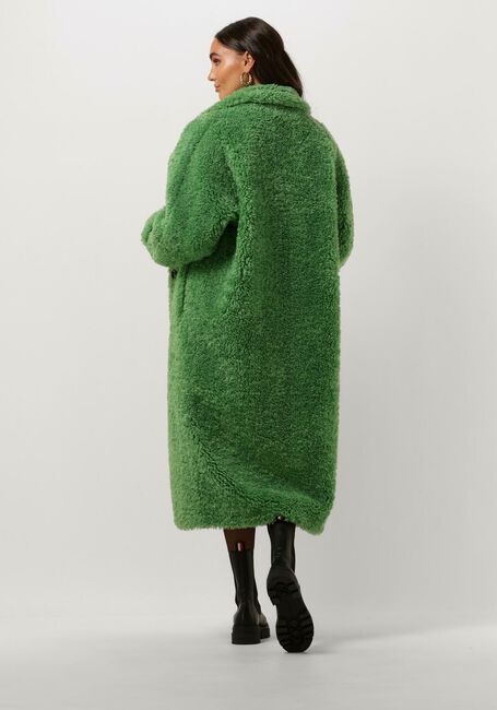 Groene BEAUMONT Faux fur jas SASHA - large