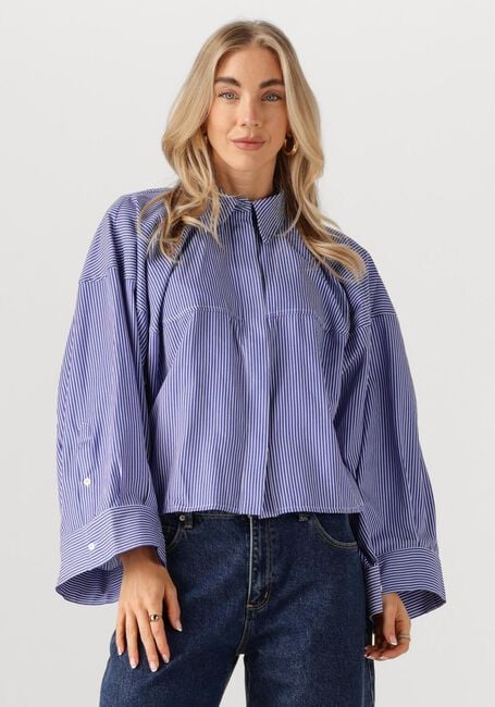 Blauwe EST'SEVEN  ANNABETH BLOUSE - large