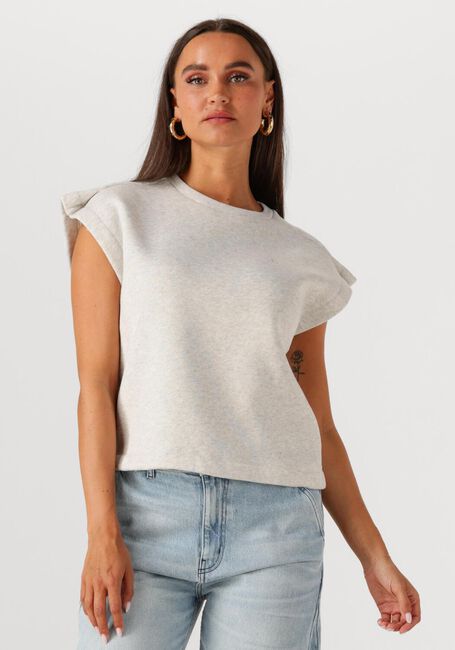 Grijze BY-BAR Tops & T-shirts MASON PLEATS TOP - large