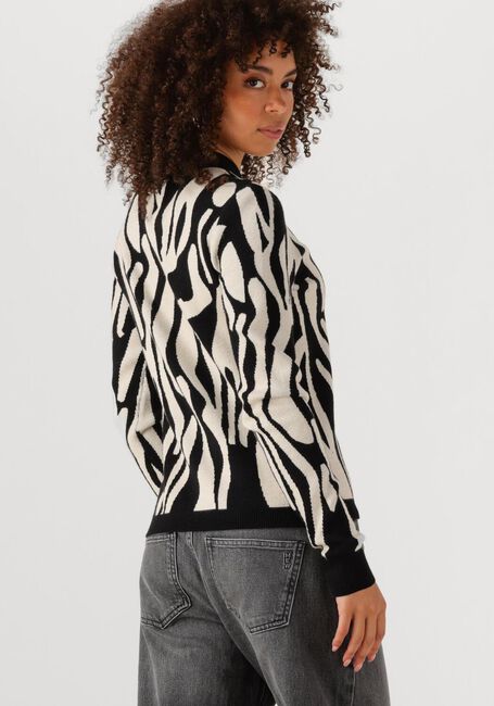 OBJECT Pull OBJRAY L/S KNIT PULLOVER AOP en multicolore - large