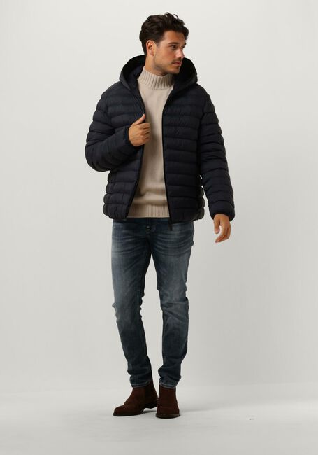 PROFUOMO Veste matelass&eacute; OUTERW BMBR ECODWN REV Bleu fonc&eacute; - large