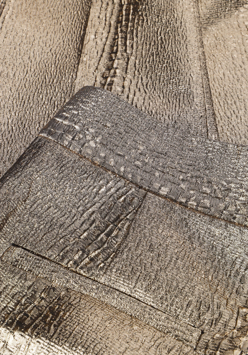 DEA KUDIBAL Pantalon CAMETTI en or - large