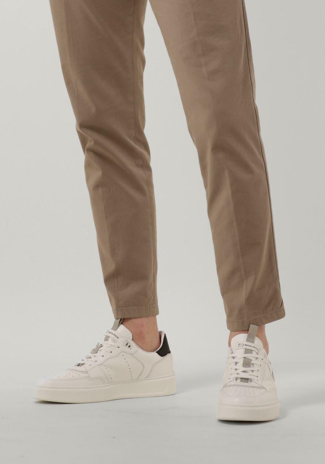 Witte WOOLRICH Sneakers CLASSIC BASKET HEREN - large