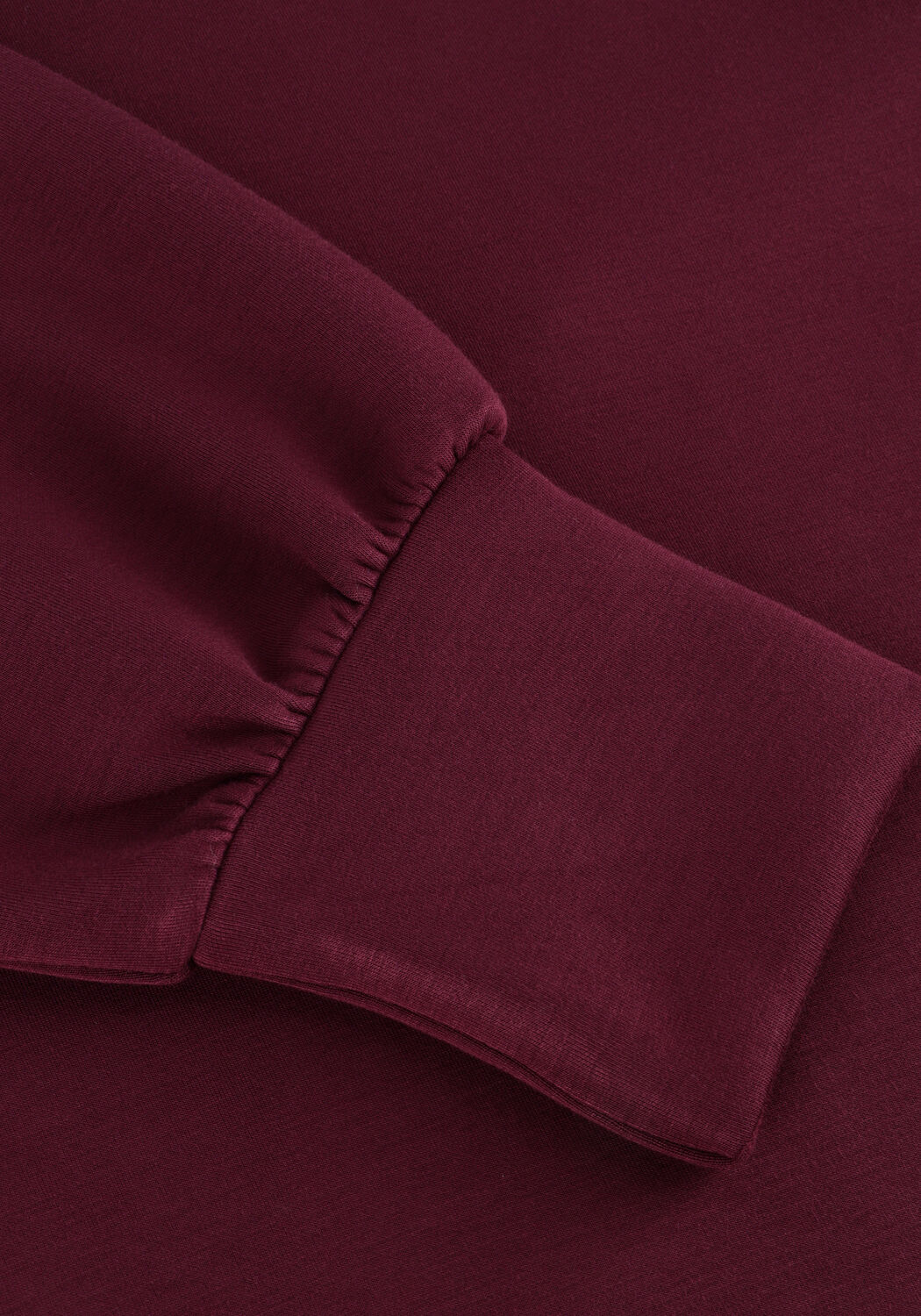 OBJECT Pull OBJANDREA RE L/S O-NECK TOP Bordeaux - large