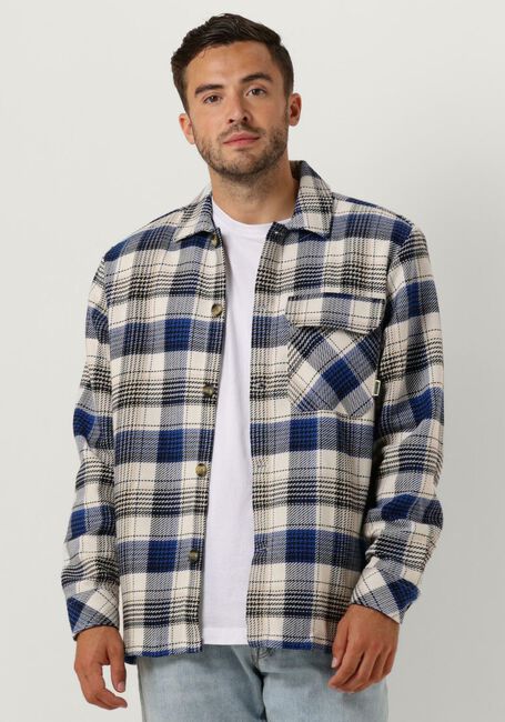 WOODBIRD Surchemise WBGLIXTO HECK SHIRT Bleu foncé - large
