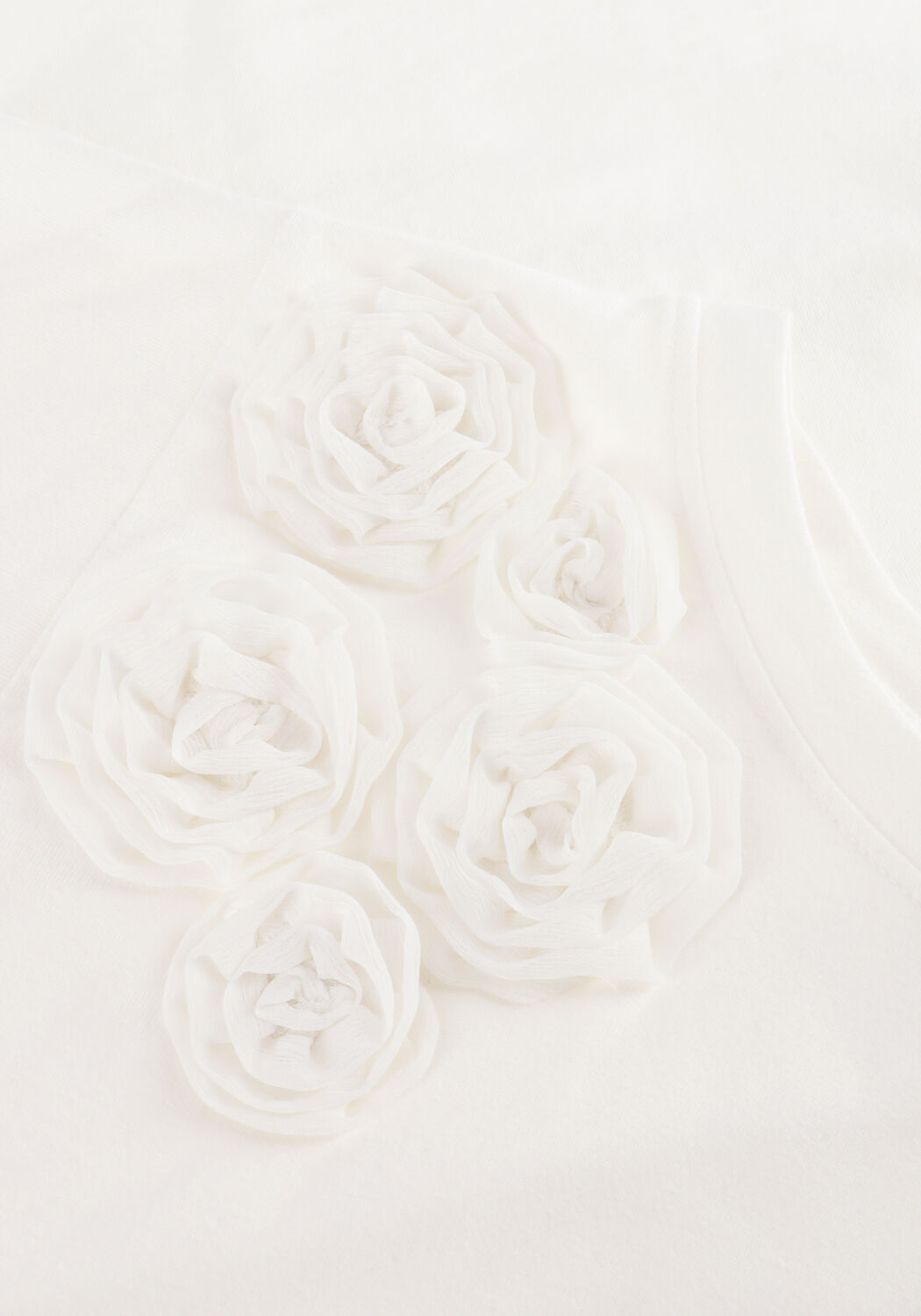 Witte AAIKO Top CORA FLOWER CO 199 - large