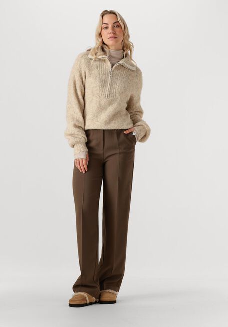 SIMPLE Haut JER-SILVER-VIS-25-3 en beige - large