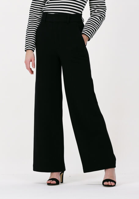 Zwarte VANILIA Wijde broek STRUC TAILORED STRAIGHT - large