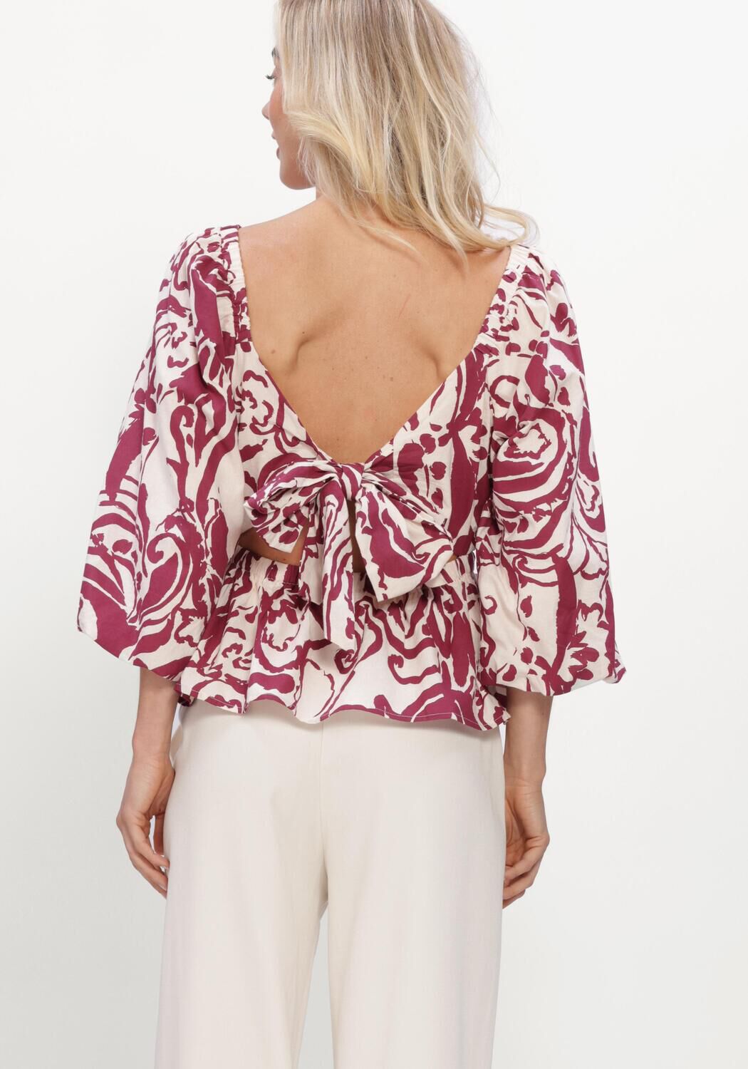Rode Y.A.S.  YASFLEUR 3/4 TOP S. - large