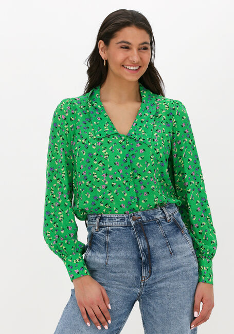 Y.A.S. Blouse YASMALIKKA LS SHIRT en vert - large