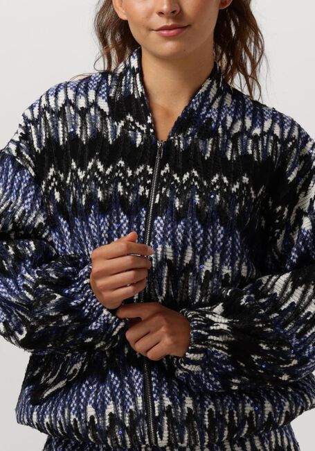 AMAYA AMSTERDAM Jack SKY BOMBER en bleu - large