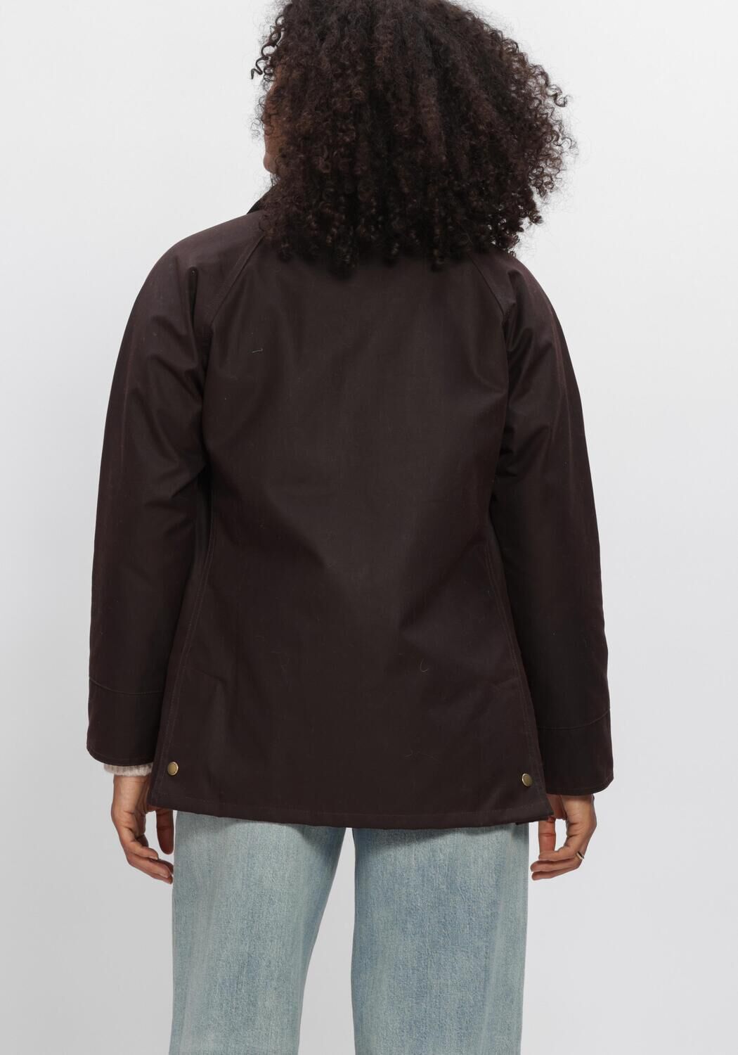 BARBOUR Jack ACORN WAX JACKET en marron - large