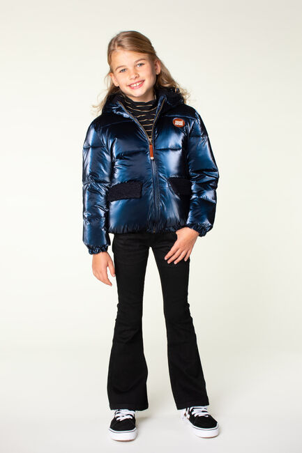 MOODSTREET Veste matelassé WINTERJACKET JULIE en bleu - large