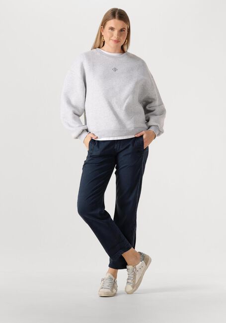 Donkerblauwe SUMMUM Straight leg jeans STRAIGHT ULTRA SOFT STRETCH TWILL - large