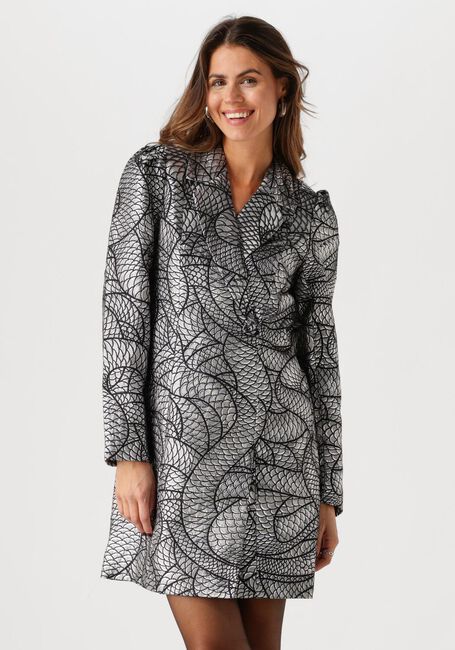 Y.A.S. Mini robe YASSISI LS BLAZER DRESS en argent - large