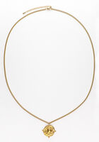 NOTRE-V Collier KETTING MUNT en or  - medium