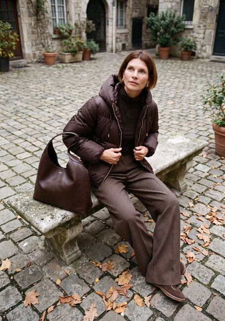 BEAUMONT Veste matelass&eacute; MARIAN JACKET en marron - large