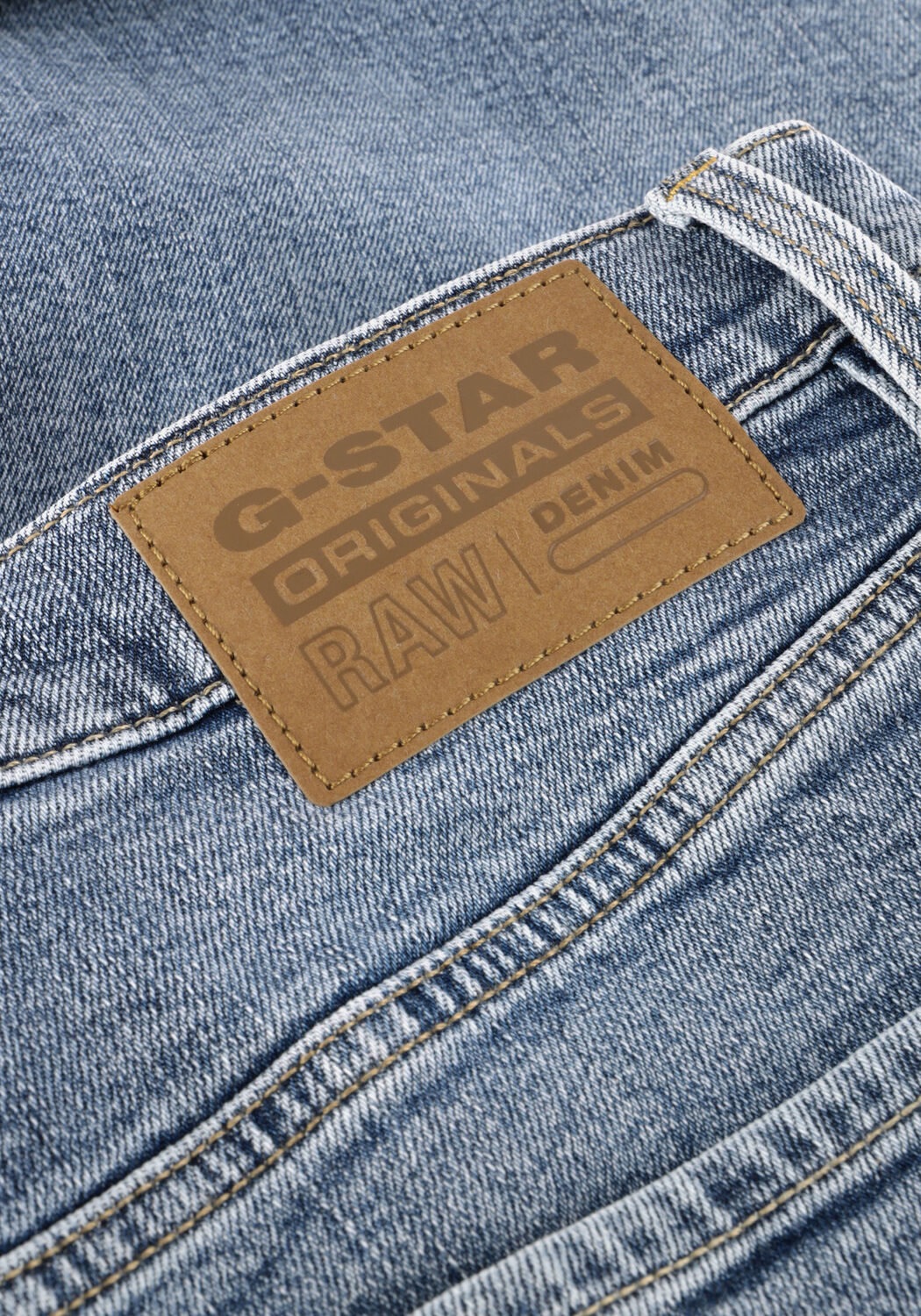 Blauwe G-STAR RAW Jeans MOSA SHORT - large