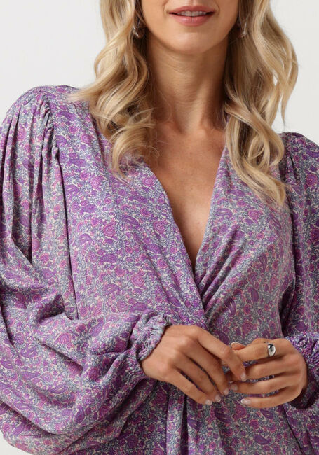 SISSEL EDELBO Mini robe WENDY SHORT DRESS Lilas - large