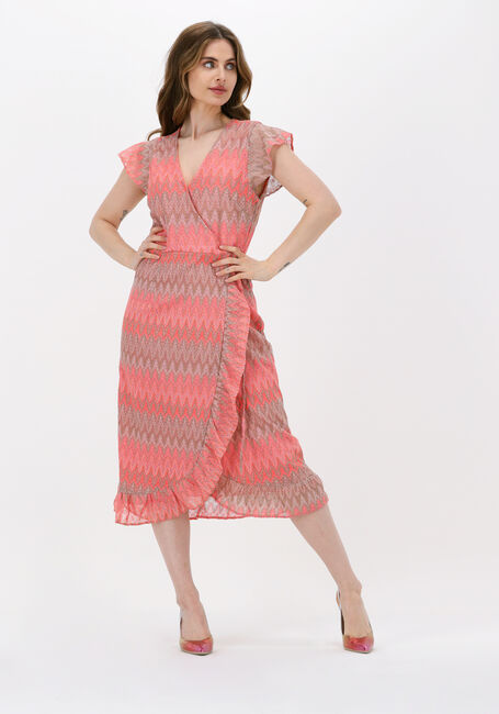 FREEBIRD Robe midi ROSY MIDI en rose - large