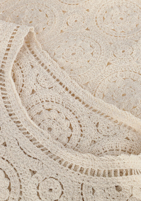 Gebroken wit OBJECT Mini jurk OBJRAY L/S KNIT DRESS Gebroken wit OBJECT Mini jurk OBJRAY L/S KNIT DRESS - large