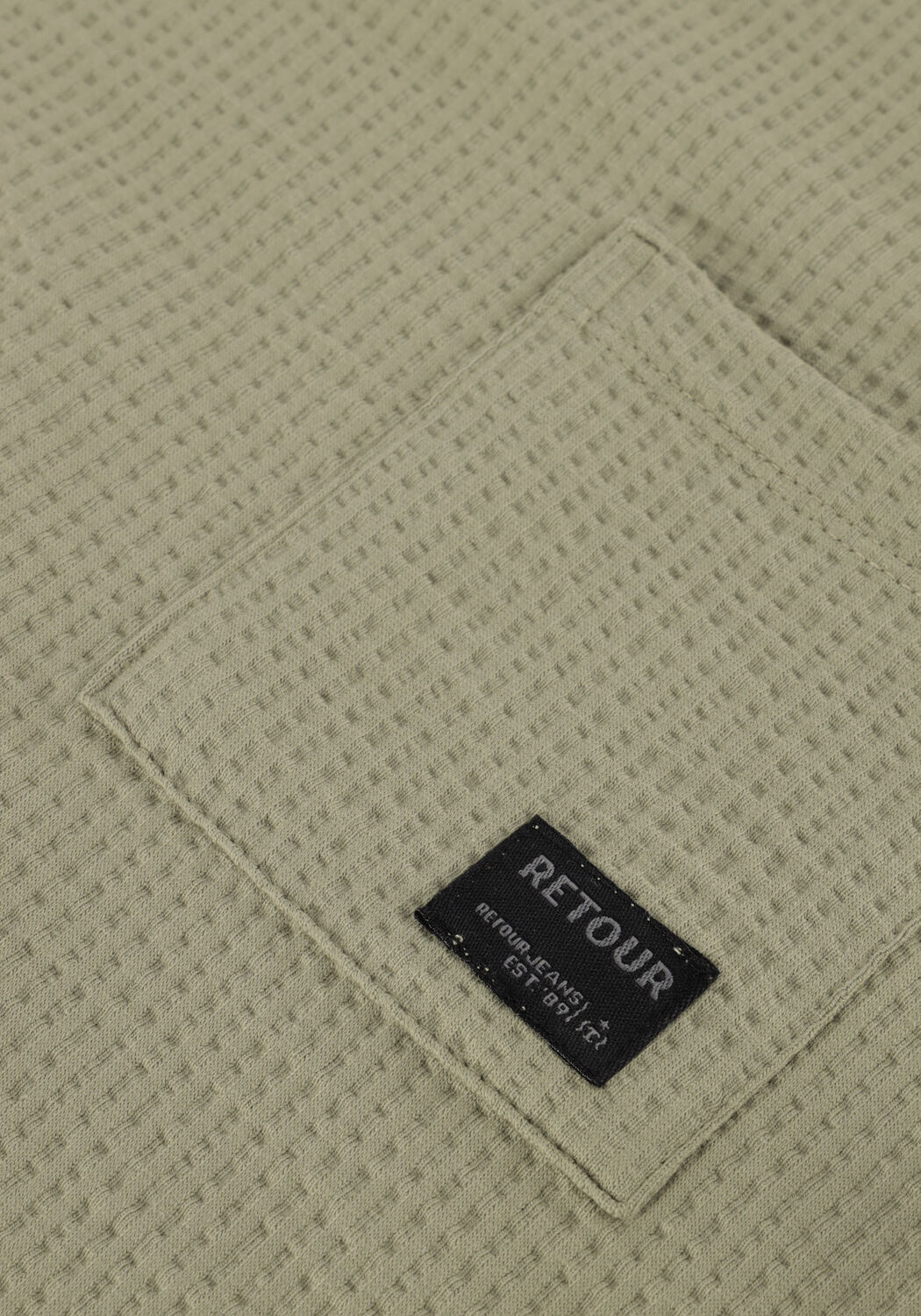 Grijze RETOUR T-shirt XAVIER 1 - large