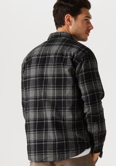 Zwarte SELECTED HOMME Casual overhemd SLHREG-OWEN FLANNEL MIX SHIRT - large